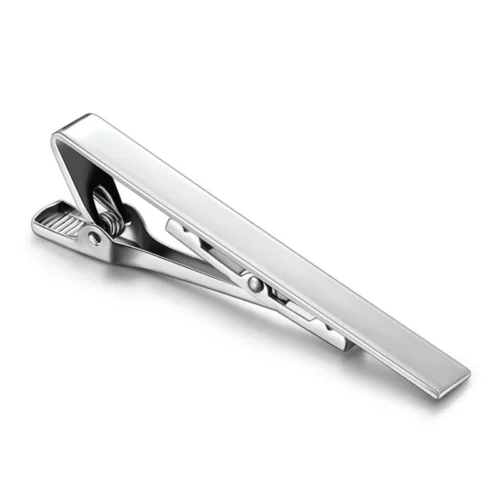 silver necktie clip