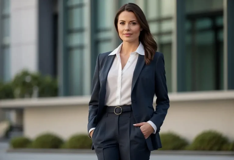 Lawyer fashion outfit