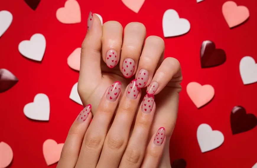 Valentines office nails