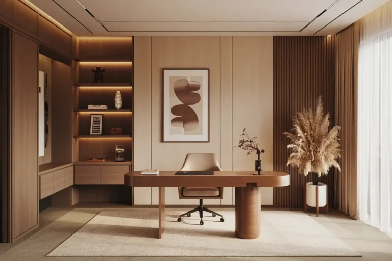 japandi office interior designs