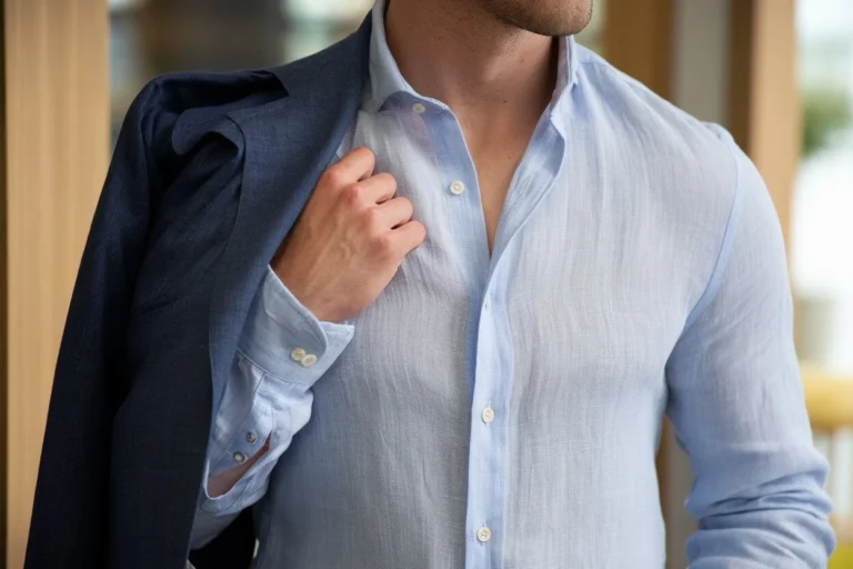 20+ Classy Linen Office Outfits for Men to Beat the Heat 1 summer linen office outfit for men
