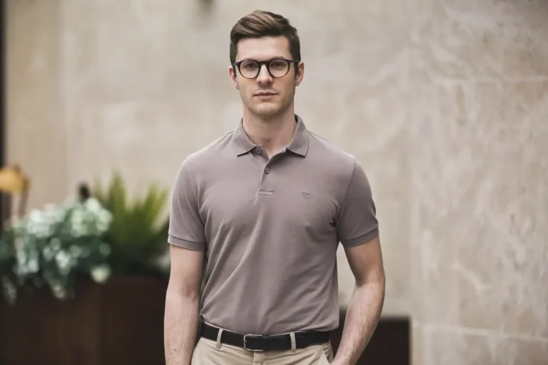 25+ Elegant Polo Shirt Office Outfits for a Casual Look 2025 1 polo shirt office outfits for men