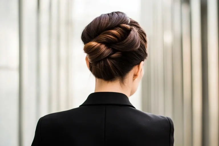20+ Ways to Style a Timeless French Twist for the Office 1 french twist for the office