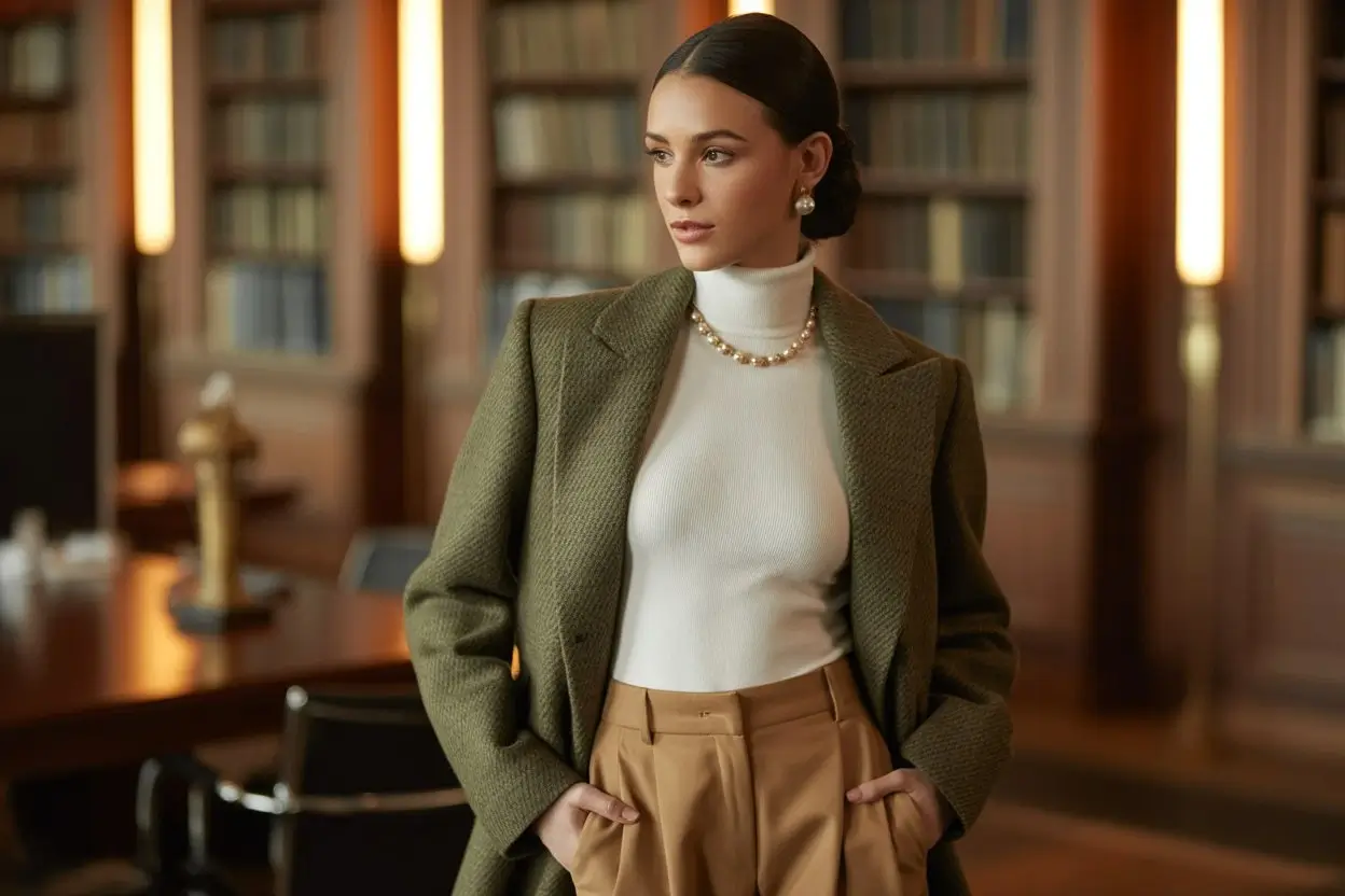24 Timeless Fall Office Outfits with Old Money Elegance 1 fall office outfits
