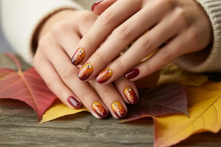 20+ Stunning Fall Nail Art Ideas for the Office in 2025 1 fall nail art